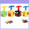 Duckling Cartoon Air Power Car Toy For Kids Inertia Drive Educational Vehicle For Early Learning Play