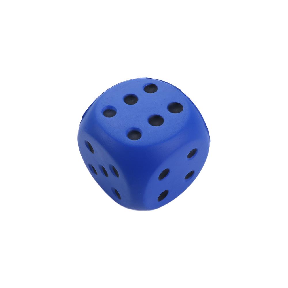 for Children Gag Toy Squeeze Solid Color Finger Training Length 6cm Soft Sponge Dice Pressure Relief Point Dice Anti Stress