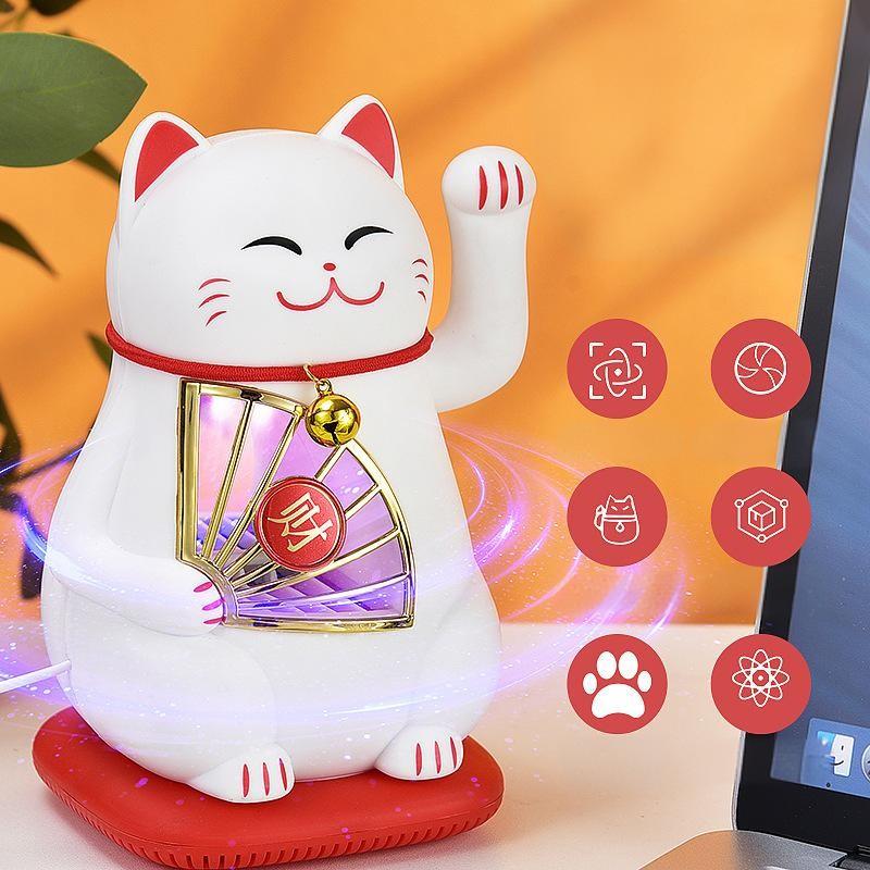 Mosquito Lucky Cat Catcher Home Use Silent Suction Mosquito Attracting Light