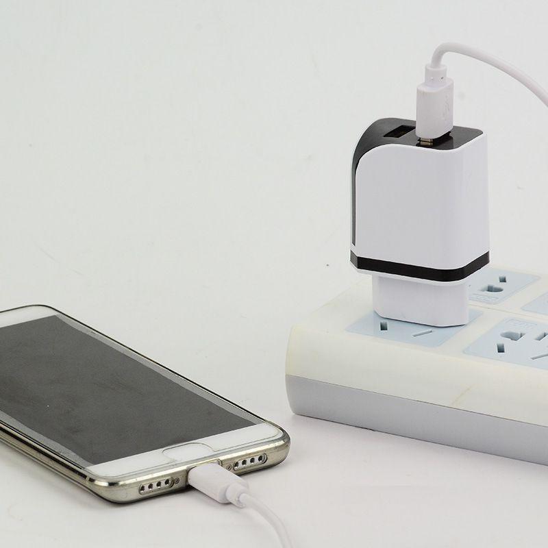 Premium Quality Double Usb Power Adapter Charger For Universal 2.1a Android Phones