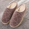 Winter Short Plush Warm Women's Cotton Slippers Indoor Home Casual Toe Wrap Slides Men Anti Slip Autumn Soft Shoe