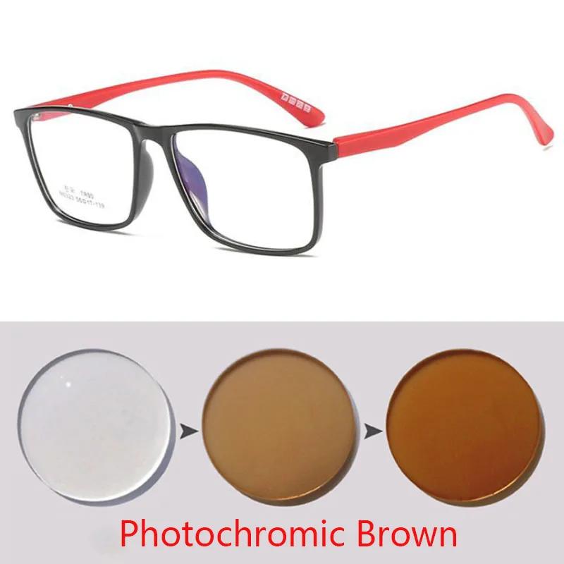 Ultralight Finished Myopia Glasses Women Men Students Square Shortsight Eyewear Prescription Diopters -1.5 -2.0 -2.5 To -6.0