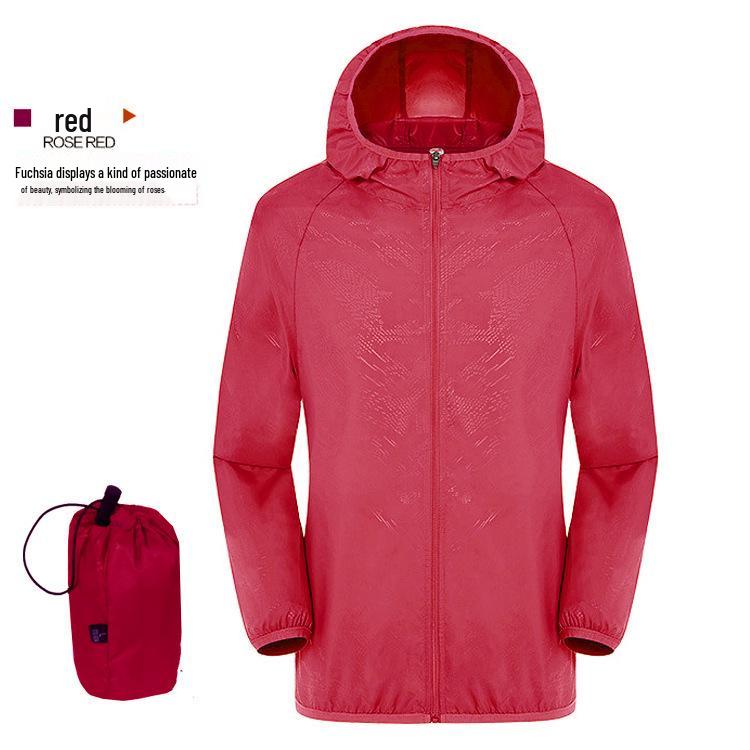 Unisex Lightweight Hooded Sun Protection Shirt for Outdoor Activities
