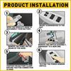 Window Switch 1999-2002 For Ford 1999 F-150 F-250 Front Driver Side 2 Button EKK