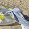 Preppy Stripe Beach Towel 65x140cm
