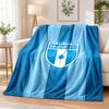 Malmö FF Printed Flannel Blanket Warm Comfort Bed Throw For Indoor Home Decoration