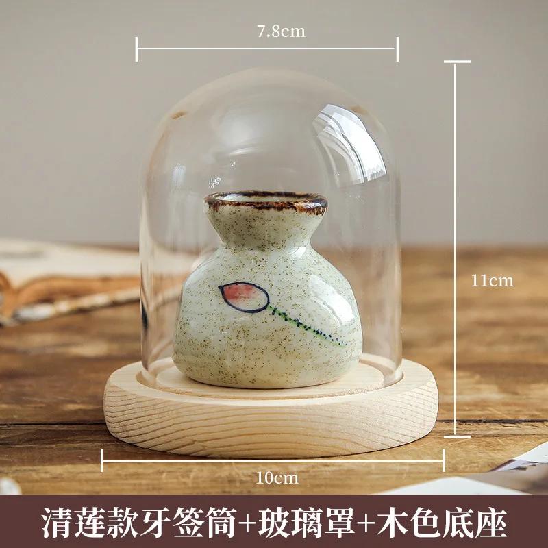 Personalizovaná krabička na párátka Domácí lehký luxusní keramický držák na párátka Kreativní hotelový catering Komerční nádobka na vatové tyčinky