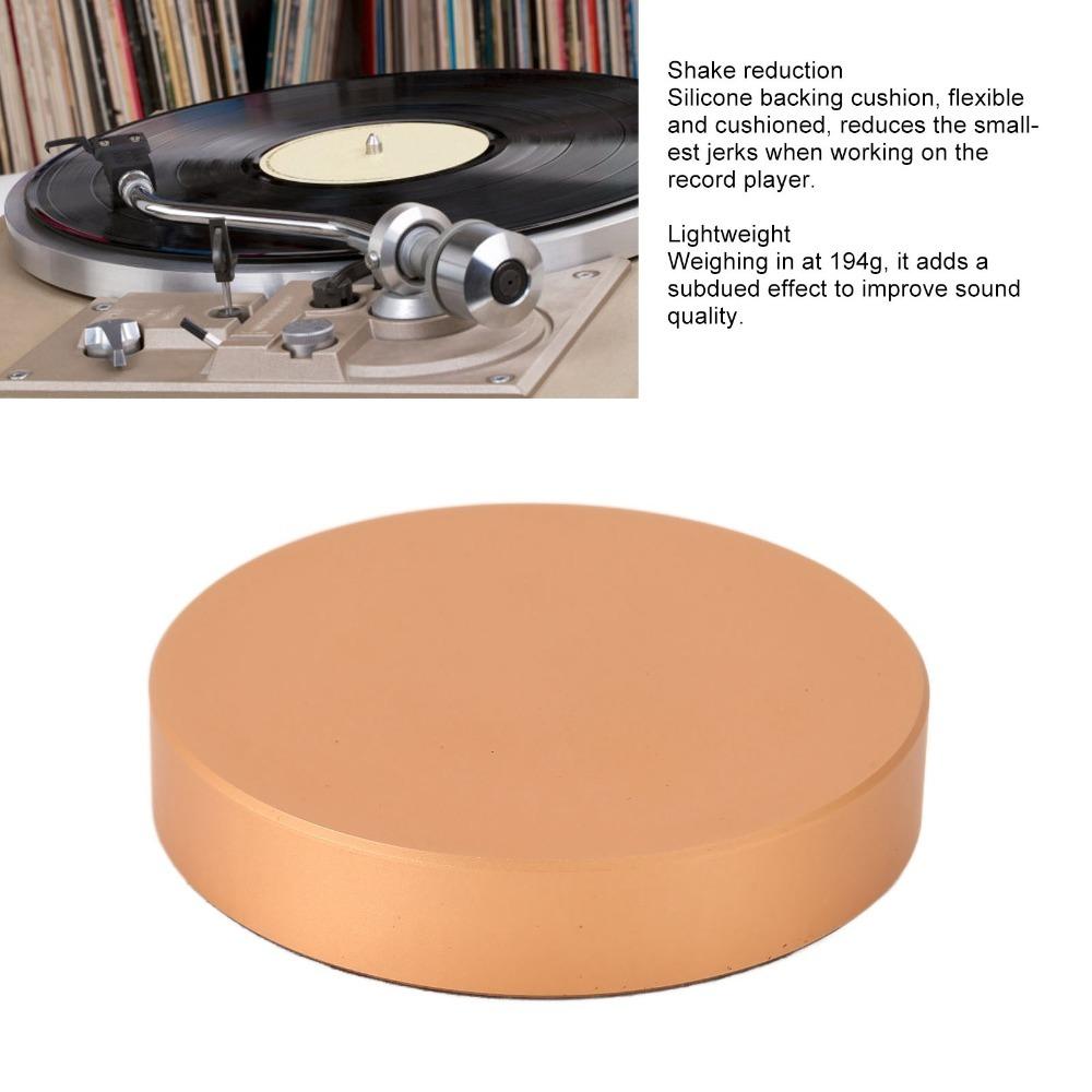 Aluminum Alloy Disc Stabilizer Turntable Part HiFi Stabilizer Clamp  for LP Records