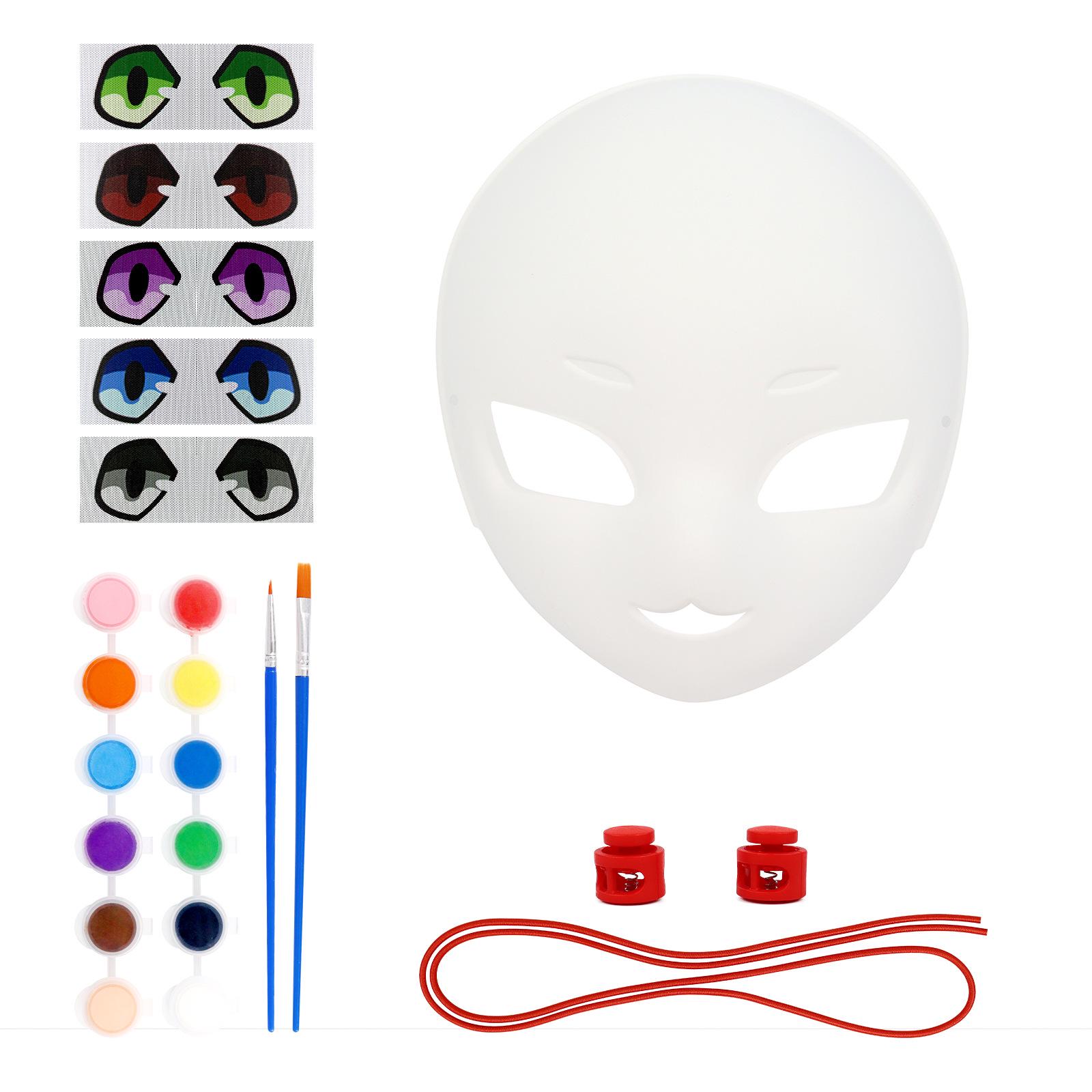 Children s DIY Halloween Fox Mask Painting Kit