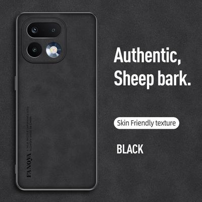 Retro Leather Skin Feel Case For Realme 16 Pro Plus Realme16Pro+ Shockproof Matte Silicone Soft Case Cover