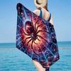Magical Cosmic Spider Web Beach Towel, Super Soft Microfiber, Gift for Her/Him, Birthday, for Pool, Beach, Travel, Home Decor Fan gifts