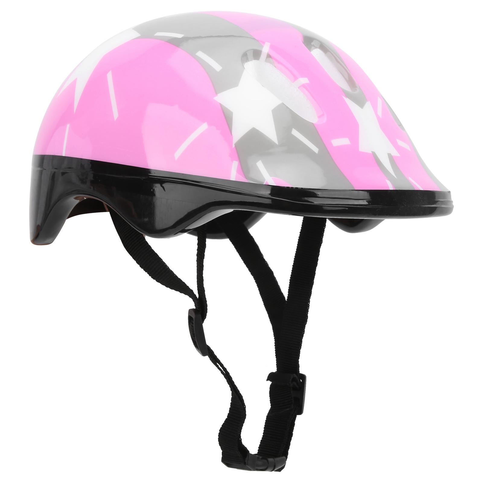 

Kid Roller Skating Helmet Adjustable Children Skateboard Sports Protective Gear (розовый)