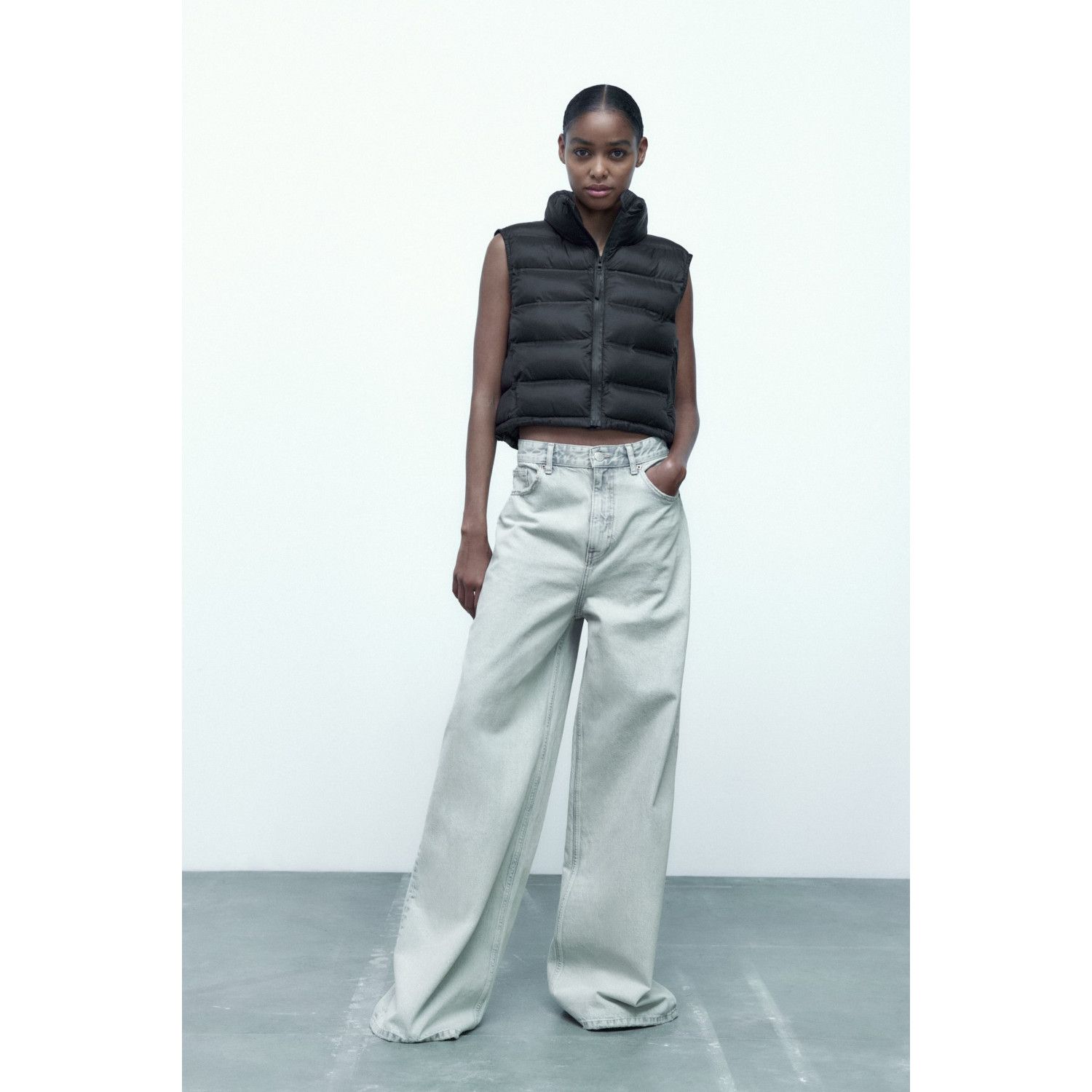 

WATER-REPELLENT PUFFER GILET