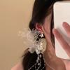 Butterfly Fringe  Hair Clips For Women Girls Fairy Temperament Sweet Princess Hairpins  Bride Hair Accessories