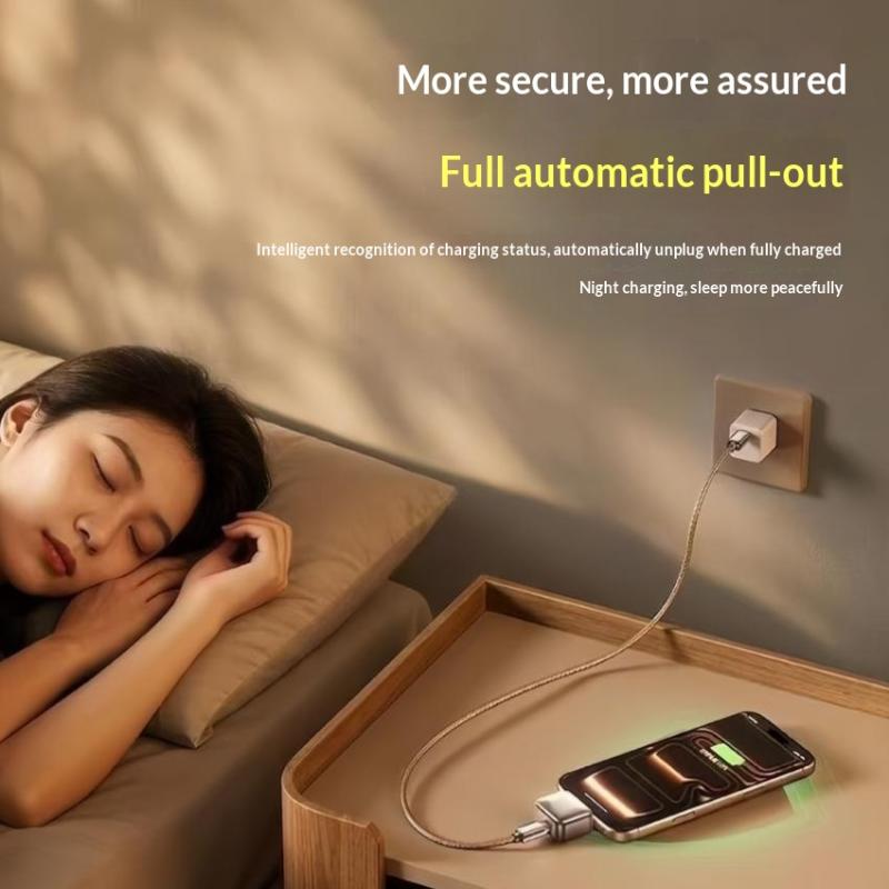 140W Smart Full Charge Self Cut Adapter Universal Auto Disconnect Overcharge Prevention Night Charging