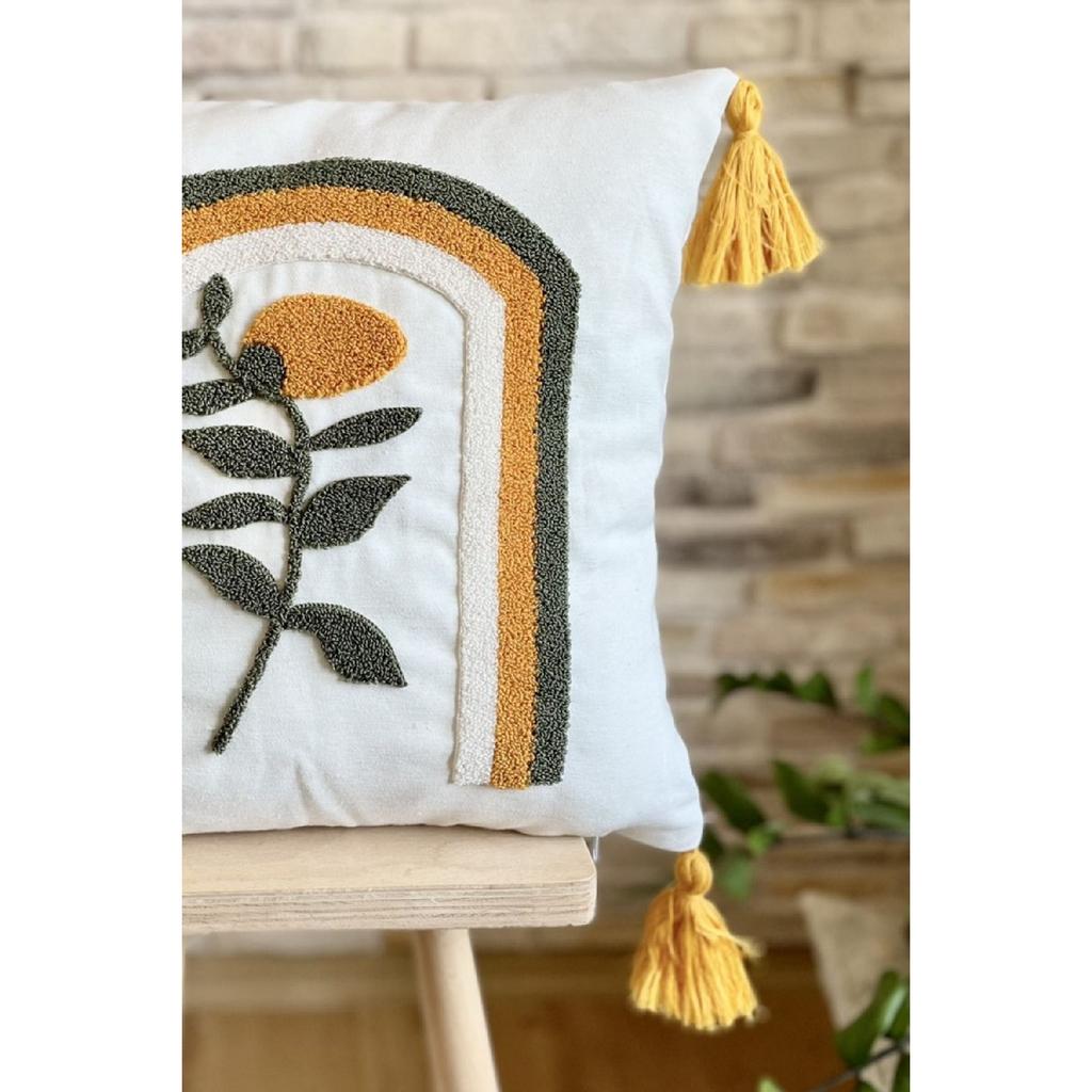 Dekorativer Kissenbezug mit Punch-Stickerei, spezielles Design (schlagen)