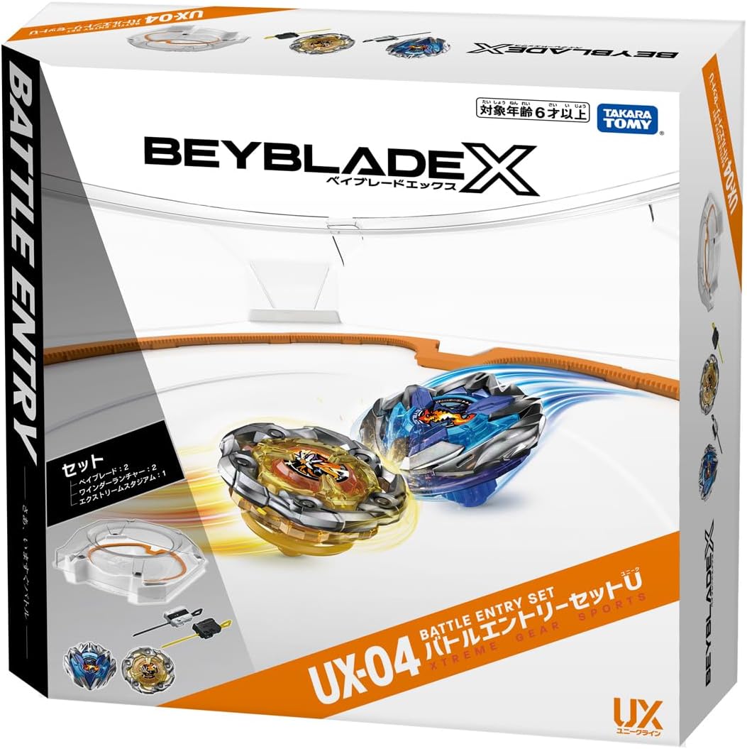 Takara Tomy BEYBLADE X UX-04 Battle Entry Set U BUX04