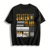 Staten Island Themed Vintage Style Casual Top Superior Quality Pure Cotton T-shirt