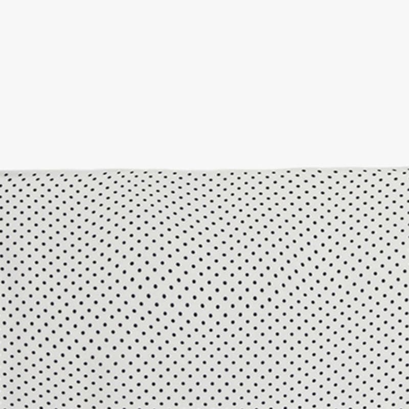 PINK PINEAPPLE DOT VELVET SCARF_WHITE