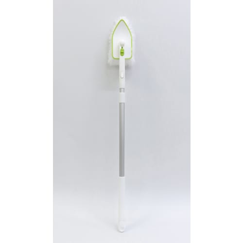 Towa Sangyo Bathroom Cleaning Brush, Extendable Aluminum Handle, Long, 30007