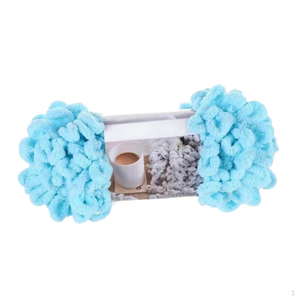 Dickes Wollgarn Voluminös Weich Sommer DIY Häkeln Armstricken Kissen Decke Stricken für