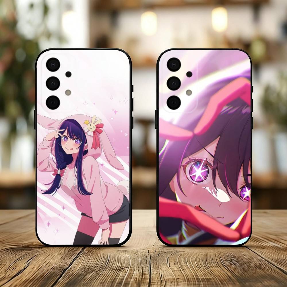 O-Oshi No Ko A-Anime Phone Case For Samsung Galaxy A73,A72,A71,A70,A53,A52,A51,Soft Silicone Black Cover