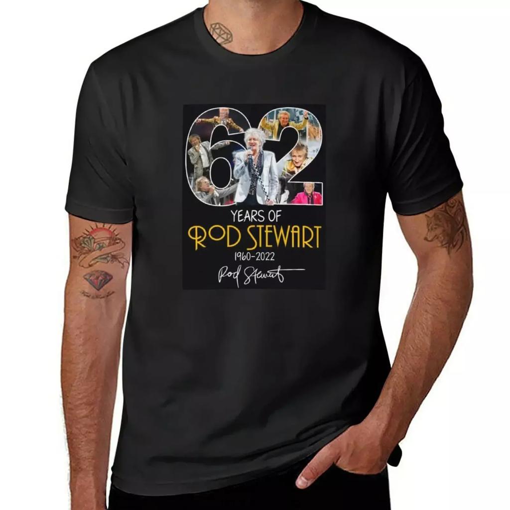 rod 62 years classic vintage tour T-Shirt funnys for a boy black t shirts for men