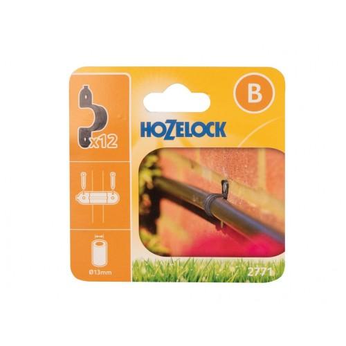 Hozelock 2771 Klips ścienny 13mm (paczka 12)