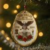 Commemorative Oyster Ornament United States Theme Oyster Ornament 250th Anniversary Patriotic Oyster Shell for Christmas