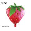 5 Pieces Strawberry Foil Balloons Birthday Party Decorations Summer Fruit Party Wedding Festival Decorations Balloons Gifts