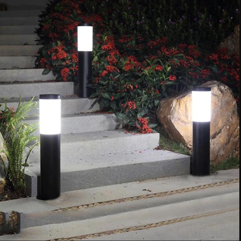 Solar Powered Garden Light Outdoor LED Waterproof for Pathway 1 PC Installation in Minutes