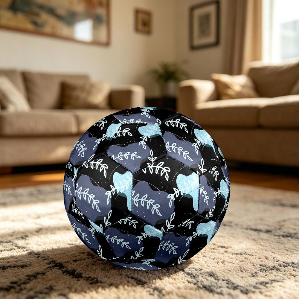 1PC Abstract Botanical Soccer Ball Size 5 Football Machine Sewn Indoor/Outdoor Universal Football A82