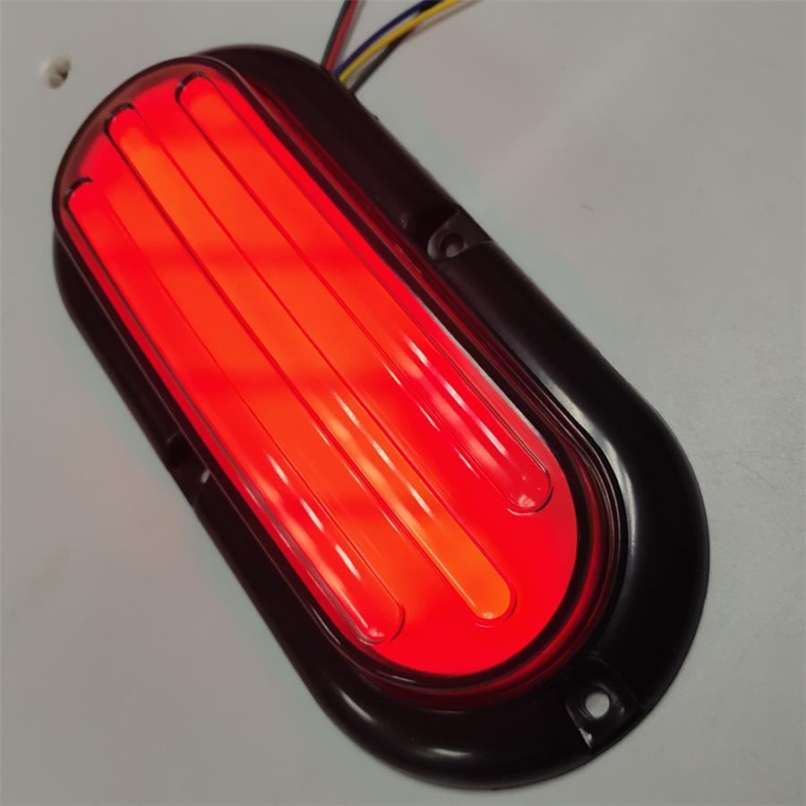 2 Pcs 74 Led Car Flowing Turn Signal Brake Tail Lamp Driving Light Strobe Lamp