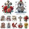 Acrylic Special Shaped Cute Animal Diamond Painting Tabletop Ornaments Kit Diamond Painting Desktop Decorations for Office Decor