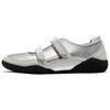Skechers Уличные Удобные Универсальные Плоские Туфли Мэри Джейн Женская обувь Серебристый 190167-SIL