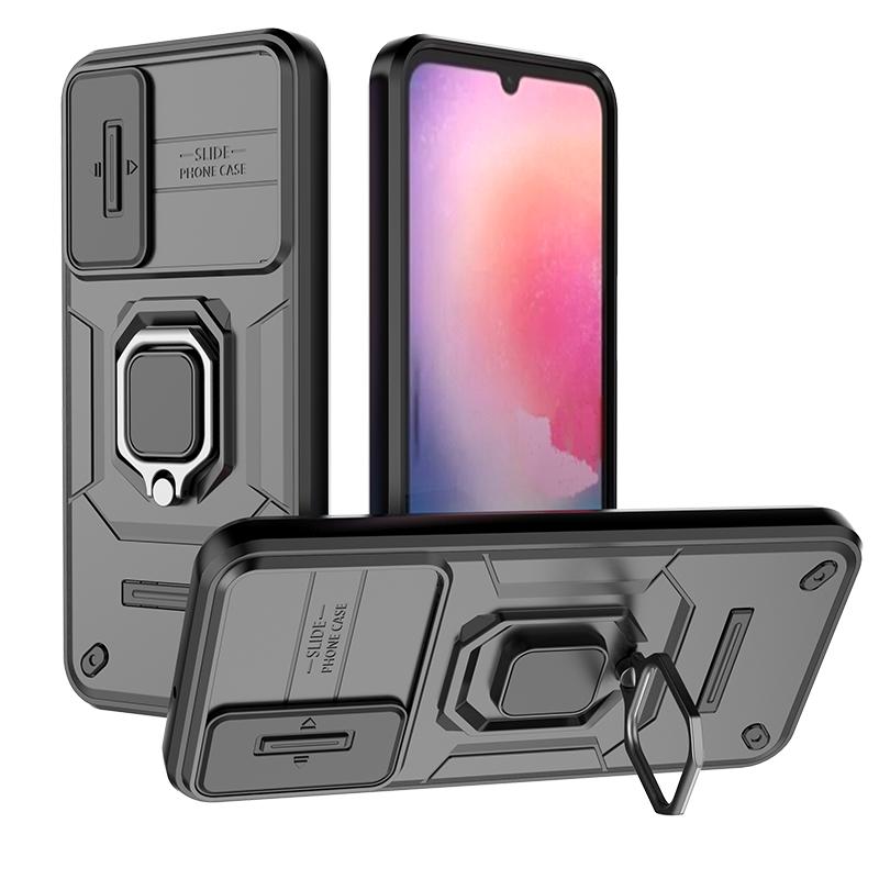 Armor Case For Samsung Galaxy A24 5G Heavy Duty Shockproof Anti-Scratch With Ring holder phone Cover