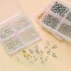 500Pcs Jewelry Making Kit Lobster Clasps & Jump Rings With Box For DIY Chain Necklace Bracelet Anklet Supplies Connectors