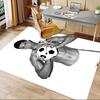 Soccer Ball Portrait Carpet For Playroom Bedroom Living Room Sofa Home Decorkids Game Area Rug Nonslip Floor Mat