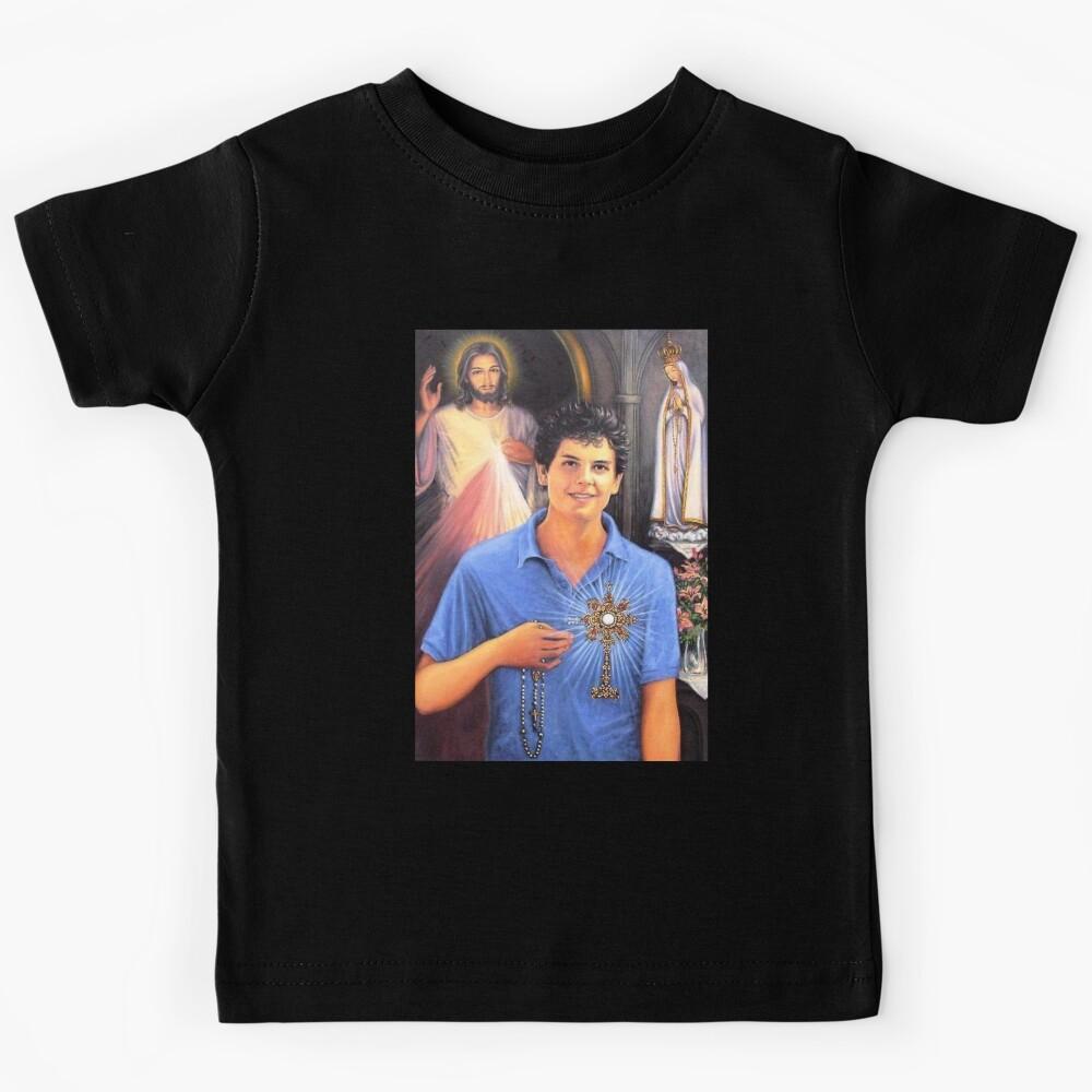Blessed Carlo Acutis, Beato Carlo, Blessed Carlo, Liturgical colores Kids T-Shirt 120