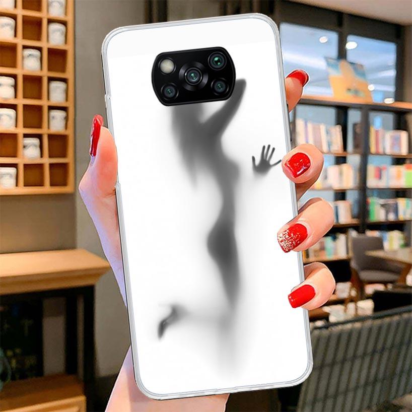 Woman Silhouettes Sexy Lady Girl Cover Phone Case For Xiaomi Poco F7 Ultra X7 X6 X5 Pro M7 Redmi 15C 15 13C 13 12C 12 10C 10 9A