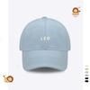 Letter simple plain baseball cap children spring and summer sunshade sunscreen face small casual cap couple