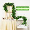 12PCS Artificial Plants Home Decoration Fake Vine Greenery Room Decoration Green Leaves Wall Liana Ivy Decorative Creeper Foliag