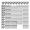 Car Wiring Solutions 150 Pcs Push Mount Clip Set for Effective Cable Routing