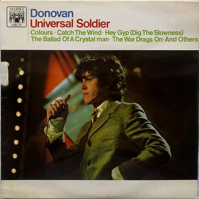 LP Record DONOVAN - Universal Soldier MAL718 Marble Arch 1967 UK Rock Used