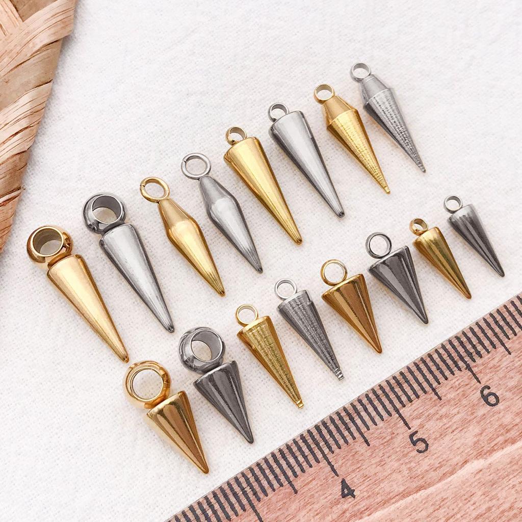 Pendentif Rivet en Acier Inoxydable Plaqué pour Bijoux DIY