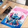 Stitch Printed Carpet, for Office Chair Living Room Bedroom Kitchen Room Decor Gifts.