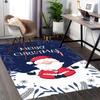 Christmas Santa Claus Chair Mat - Non-Slip Carpet for Office, Home Decor, Living Room, Bedroom, Game Room & Dormitory - Anime Cartoon Design Holiday G