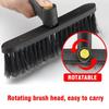 Universal Snow Shovel Brush Rotating Telescopic Car Glass Deicing Cleaning Tool 3-in-1 Detachable Snows Ice Scraper Wash Tools