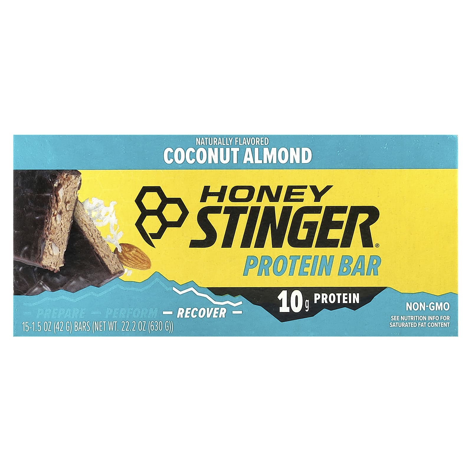 

Protein Bar, Coconut Almond, 15 Bars, 42G (1.5Oz) Each