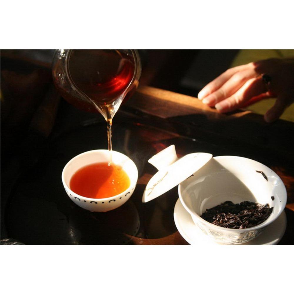 330g Organic Shu Pu-erh Tea Ripe Puer Cake Factory Direct Green Food